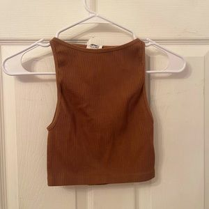 cotton on cropped tank top